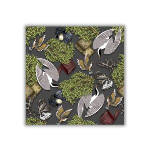 Hiya Silk Scarf Forest Garden